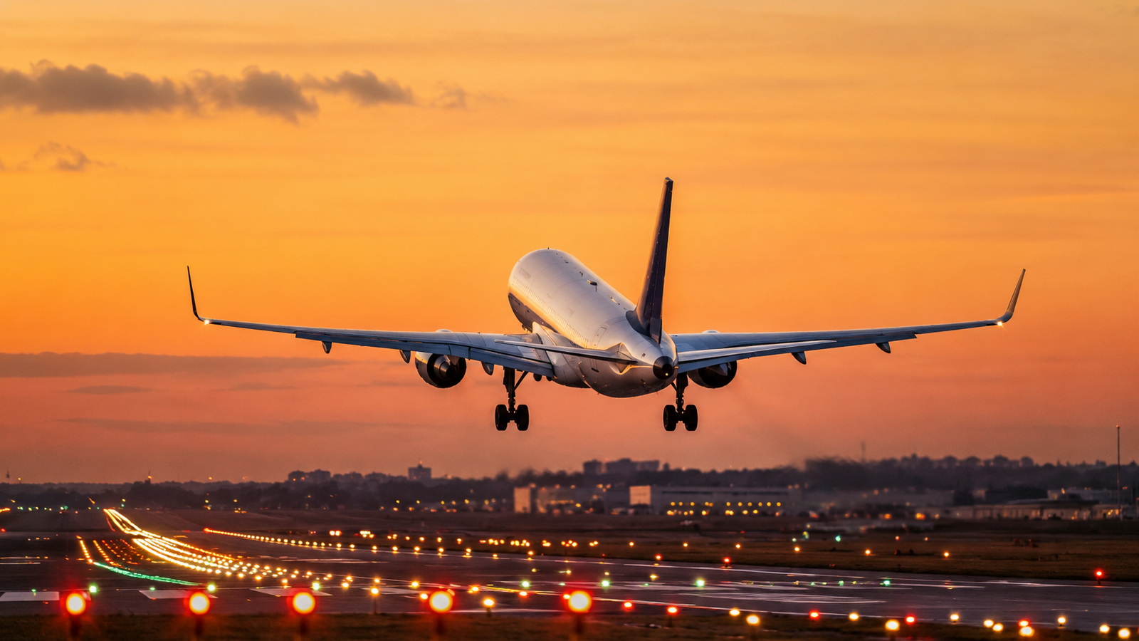 plane taking off